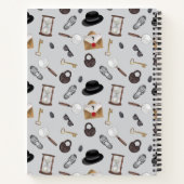 Mystery Kids Secret Agent Spy Detective Theme Notitieboek (Achterkant)