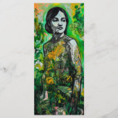 Mystery Lady-Bladwijzer Menu (Voorkant)