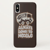 Mystery Machine "Altijd omlaag naar middelpunt" Case-Mate iPhone Case (Achterkant)