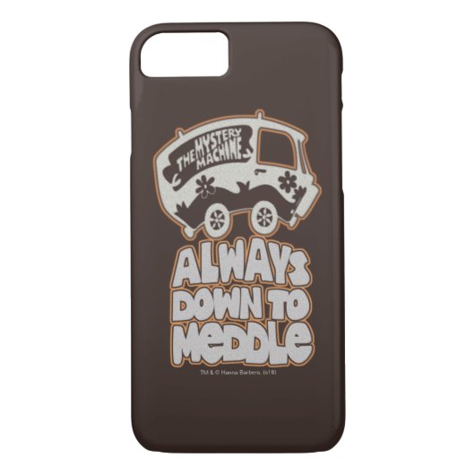 Mystery Machine "Altijd omlaag naar middelpunt" Case-Mate iPhone Case (Achterkant)