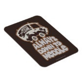 Mystery Machine "Altijd omlaag naar middelpunt" Magneet (Rechterzijde)