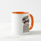 Mystery Machine "Altijd omlaag naar middelpunt" Mok (Voorkant rechts)