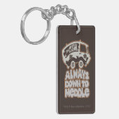 Mystery Machine "Always Down To Meddle" Sleutelhanger (Voorkant Links)