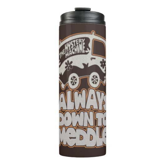 Mystery Machine "Always Down To Meddle" Thermosbeker (Voorkant)