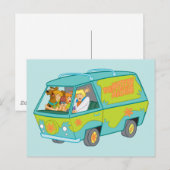 Mystery Machine Fright Briefkaart (Voorkant / Achterkant)
