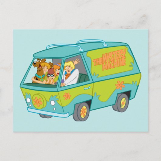 Mystery Machine Fright Briefkaart (Voorkant)