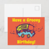 Mystery Machine "If The Van's Rockin"..." Briefkaart (Voorkant / Achterkant)