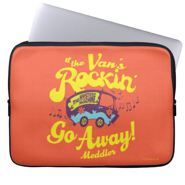 Mystery Machine "If The Van's Rockin"..." Laptop Sleeve (Voorkant)