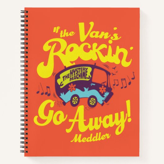 Mystery Machine "If The Van's Rockin"..." Notitieboek (Voorkant)
