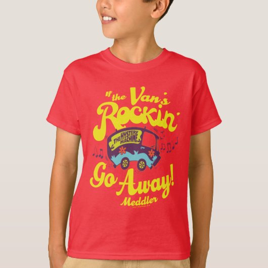 Mystery Machine "If The Van's Rockin"..." T-shirt (Voorkant)