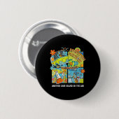 Mystery Machine Of Diagnostics Lab Week 2025 Med L Ronde Button 5,7 Cm (Voorkant /achterkant)