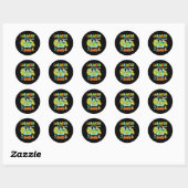 Mystery Machine Of Diagnostics Lab Week 2025 Med L Ronde Sticker (Vel)