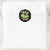 Mystery Machine Of Diagnostics Lab Week 2025 Med L Ronde Sticker (Tas)