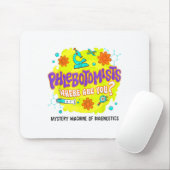 Mystery Machine of Diagnostics Lab Week 2025 Phleb Muismat (Met muis)