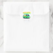 Mystery Machine of Diagnostics Lab Week 2025 T-shi Ronde Sticker (Tas)