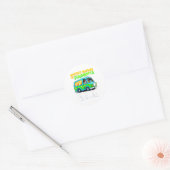 Mystery Machine of Diagnostics Lab Week 2025 T-shi Ronde Sticker (Envelop)