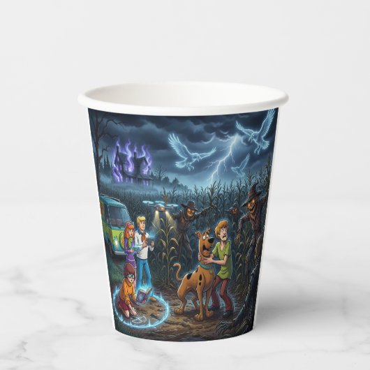 Mystery Machine: Perimeter Spell Edition Papieren Bekers (Voorkant)