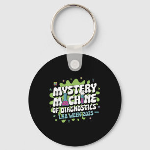 Mystery Machine van Diagnostics Lab Week 2025 Grap Sleutelhanger