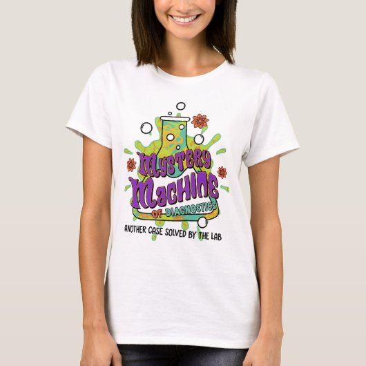 Mystery Machine van Diagnostics Lab Week 2025 T-shirt (Voorkant)