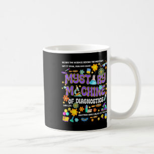 Mystery Machine Van Diagnostisch Lab Week 2025 Med Koffiemok