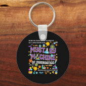 Mystery Machine van diagnostisch lab week 2025 Med Sleutelhanger (Voorkant)