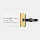 Mystery Machine Van Floral Graphic Bagagelabel (Achterkant horizontaal)