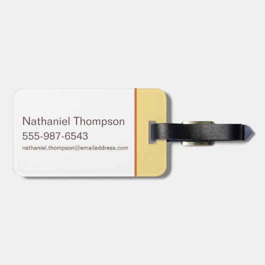 Mystery Machine Van Floral Graphic Bagagelabel (Achterkant horizontaal)