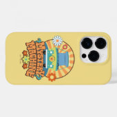 Mystery Machine Van Floral Graphic Case-Mate iPhone Case (Achterkant (horizontaal))