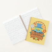 Mystery Machine Van Floral Graphic Notitieboek (Binnen)