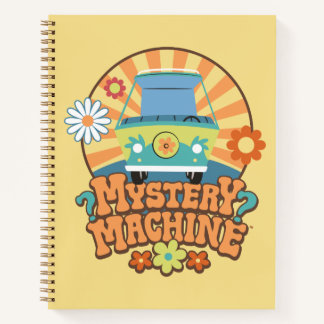 Mystery Machine Van Floral Graphic Notitieboek