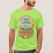 Mystery Machine Van Floral Graphic T-shirt (Voorkant)