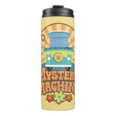 Mystery Machine Van Floral Graphic Thermosbeker (Voorkant)