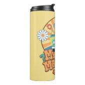 Mystery Machine Van Floral Graphic Thermosbeker (Gedraaid links)