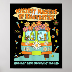 Mystery Machine van het Laboratorium van de Diagn Poster