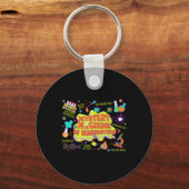 Mystery Machine van Lab Week 2025 Diagnostics Med Sleutelhanger (Voorkant)