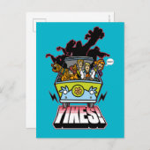 Mystery Machine "Yikes!" Grafisch Briefkaart (Voorkant / Achterkant)