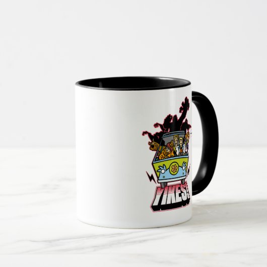 Mystery Machine "Yikes!" Grafisch Mok (Voorkant rechts)