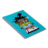 Mystery Machine "Yikes!" Grafisch Notitieboek (Rechterzijde)