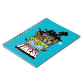 Mystery Machine "Yikes!" Grafisch Notitieboek (Linkerzijde)