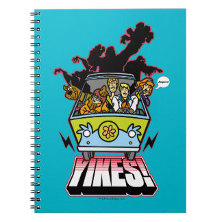 Mystery Machine "Yikes!" Grafisch Notitieboek