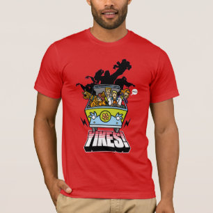 Mystery Machine "Yikes!" Grafisch T-shirt