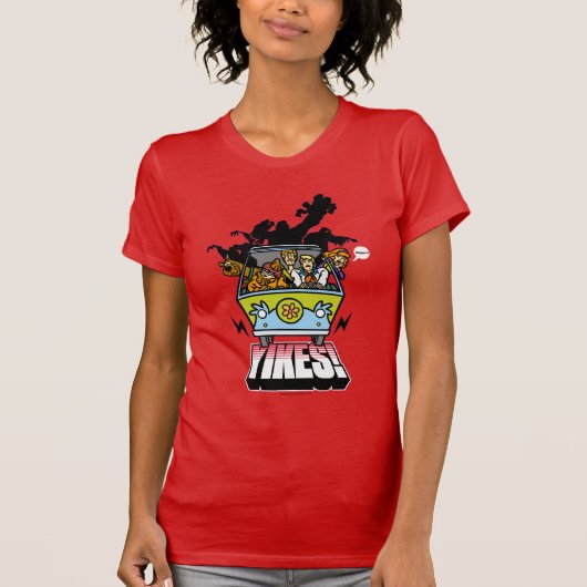 Mystery Machine "Yikes!" Grafisch T-shirt (Voorkant)