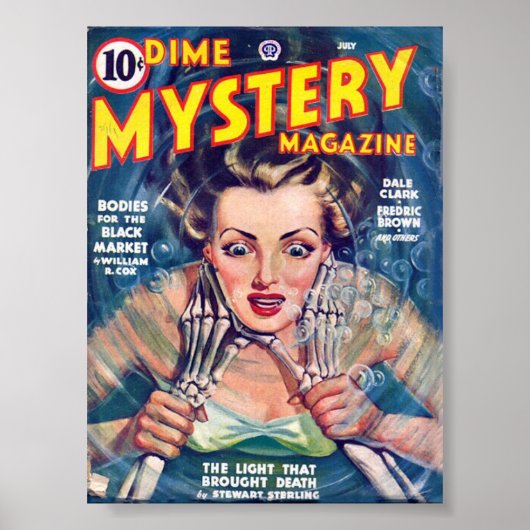 Mystery Magazine Poster (Voorkant)
