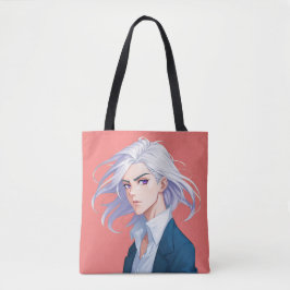 Mystery Man Japanse Anime Art Canvas tas