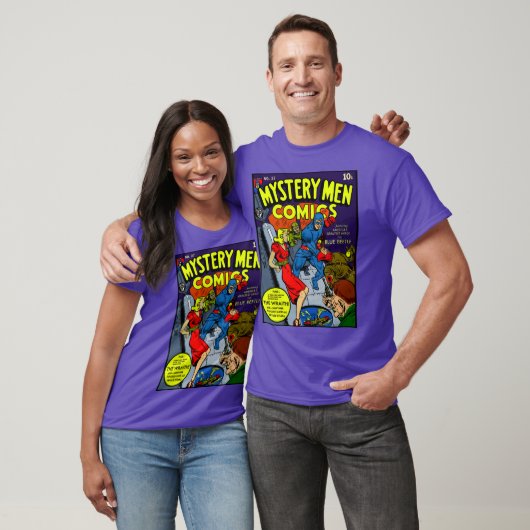 Mystery Mannen Comics T-Shirt uit 1940 (Unisex)