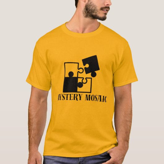Mystery Mosaic: Puzzle Art T-shirt Collectie (Voorkant)