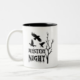 Mystery Night Gothic Crow Coffee Mug Tweekleurige Koffiemok