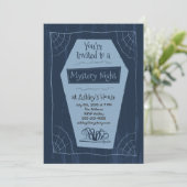 Mystery Night - Uitnodiging (Staand voorkant)