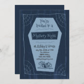 Mystery Night - Uitnodiging (Voorkant / Achterkant)