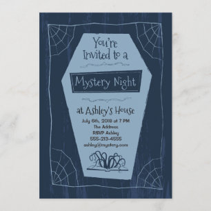 Mystery Night - Uitnodiging